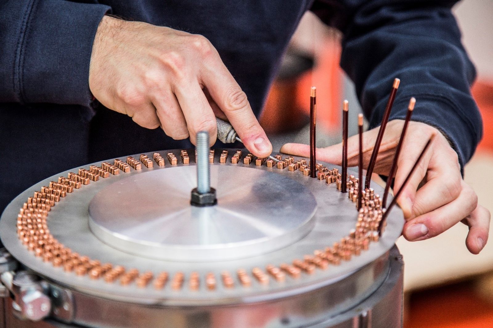 Hairpin coil online